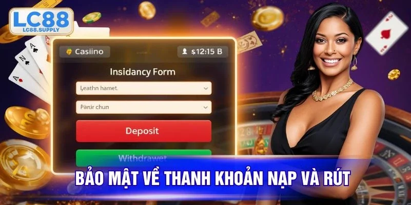 Chính sách bảo mật về thanh khoản nạp và rút